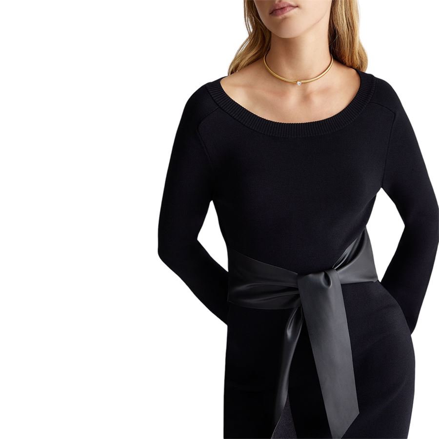 Abito in maglia con cintura Liu Jo | WF4531MA05P22222
